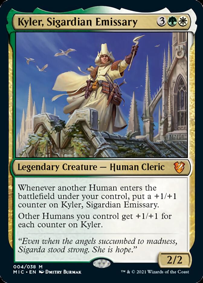 Kyler, Sigardian Emissary - Español [Innistrad: Midnight Hunt Commander]