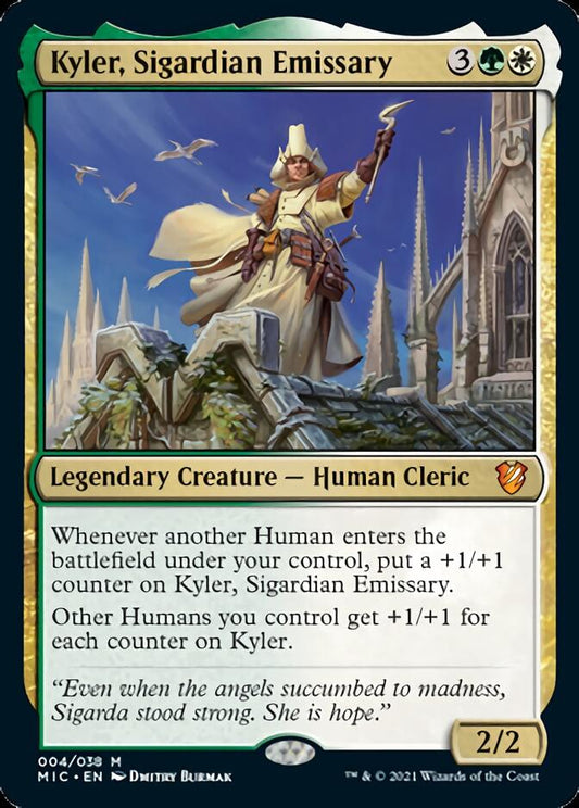 Kyler, Sigardian Emissary - Español [Innistrad: Midnight Hunt Commander]