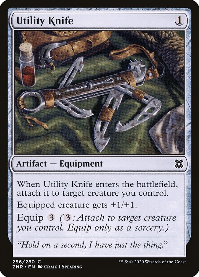 Utility Knife [Zendikar Rising] 