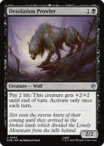 Desolation Prowler [The Hobbit]