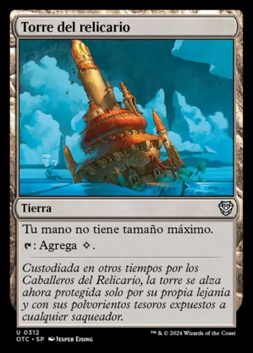 Reliquary Tower [Outlaws of Thunder Junction Commander] - Español