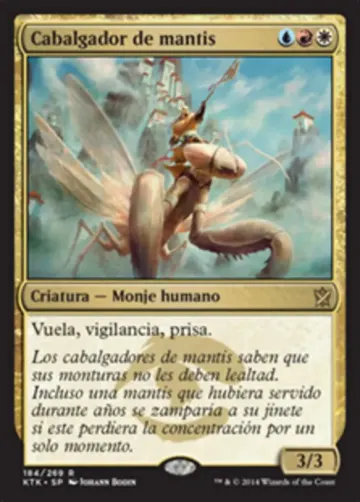 Mantis Rider [Khans of Tarkir] - Español