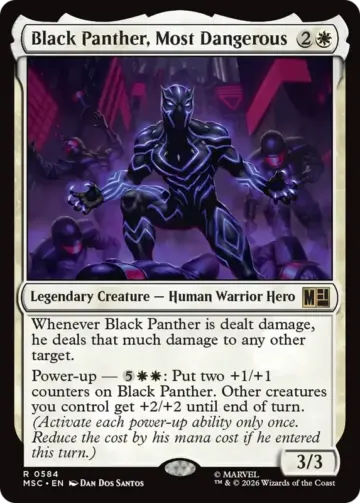 Black Panther, Most Dangerous [Marvel Super Heroes Commander]