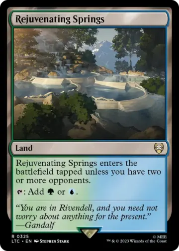 Rejuvenating Springs [The Lord of the Rings: Tales of Middle-Earth Commander] - Español