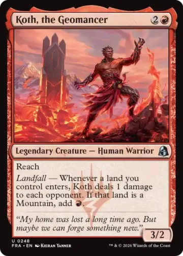 Koth, the Geomancer [Reality Fracture]