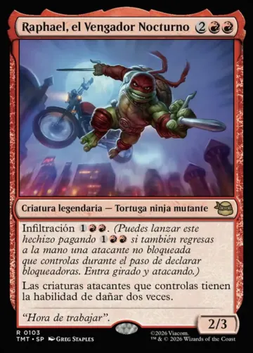 Raphael, the Nightwatcher [Teenage Mutant Ninja Turtles] - Español