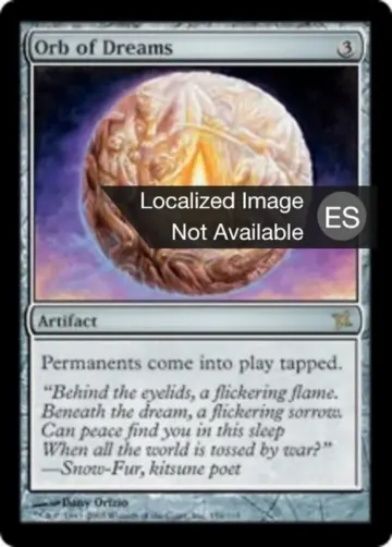 Orb of Dreams [Betrayers of Kamigawa] - Español