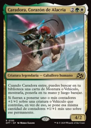Caradora, Heart of Alacria [Aetherdrift] - Español