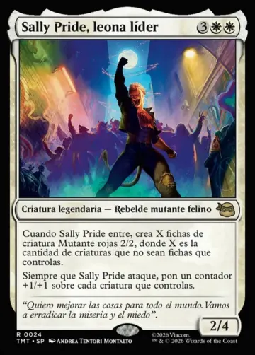 Sally Pride, Lioness Leader [Teenage Mutant Ninja Turtles] - Español