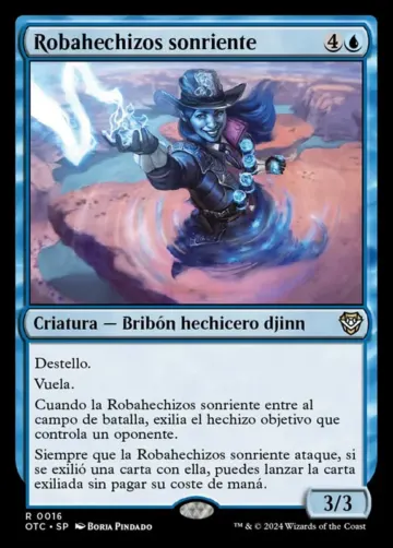 Smirking Spelljacker [Outlaws of Thunder Junction Commander] - Español