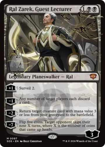 Ral Zarek, Guest Lecturer [Secrets of Strixhaven] - Español