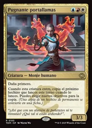 Flamehold Grappler [Tarkir: Dragonstorm] - Español