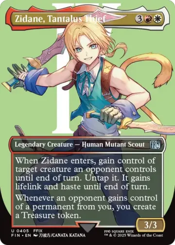 Zidane, Tantalus Thief (Borderless) [FINAL FANTASY]