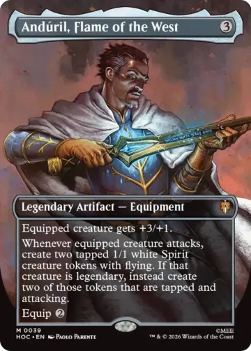 Anduril, Flame of the West (Borderless) [The Hobbit: Eternal-Legal] - Español
