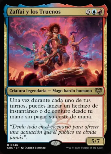 Zaffai and the Tempests [Secrets of Strixhaven] - Español