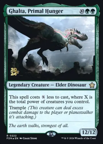 Ghalta, Primal Hunger [Foundations Promos] - Español