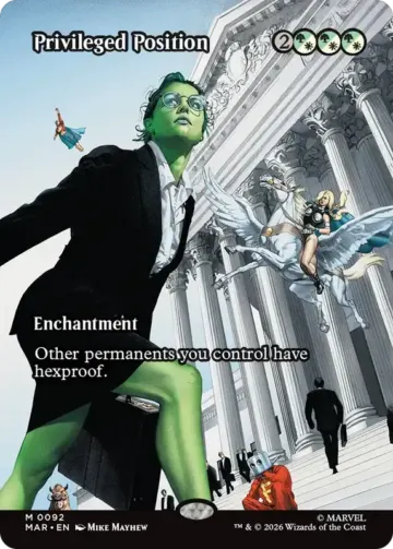 Privileged Position (Borderless) [Marvel Universe: Eternal-Legal] - Español