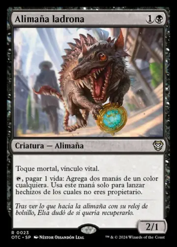 Thieving Varmint [Outlaws of Thunder Junction Commander] - Español