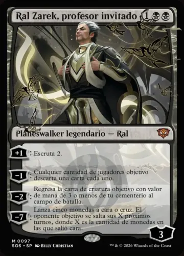 Ral Zarek, Guest Lecturer [Secrets of Strixhaven] - Español