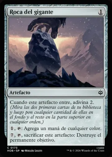 Giant's Boulder [The Hobbit] - Español