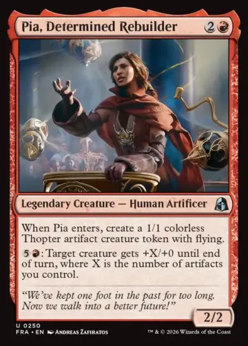 Pia, Determined Rebuilder [Reality Fracture]