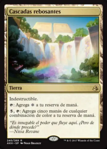 Cascading Cataracts [Amonkhet] - Español