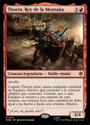 Thorin, Mountain-king [The Hobbit] - Español