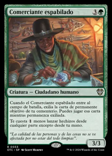 Savvy Trader [Outlaws of Thunder Junction Commander] - Español