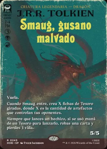 Smaug, Wicked Worm [The Hobbit] - Español