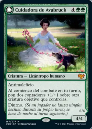Avabruck Caretaker // Hollowhenge Huntmaster [Innistrad: Crimson Vow] - Español