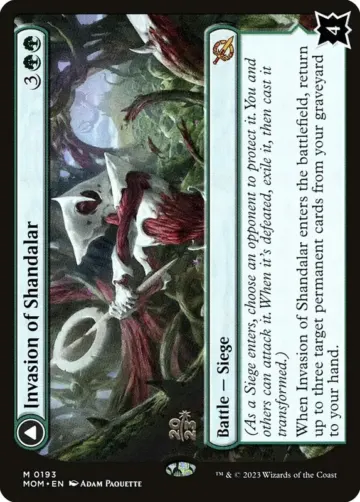 Invasion of Shandalar // Leyline Surge [March of the Machine Promos] - Español