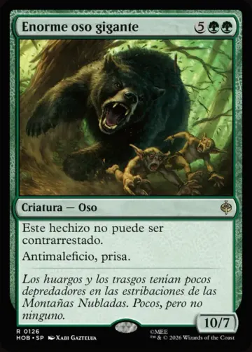Gigantic Big Bear [The Hobbit] - Español