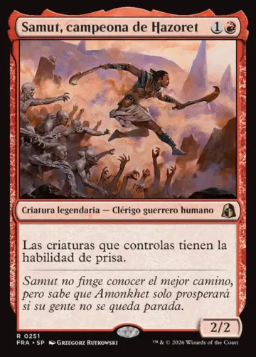 Samut, Hazoret's Champion [Reality Fracture] - Español