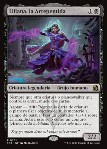 Liliana the Repentant [Reality Fracture] - Español