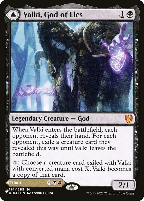 Valki, God of Lies // Tibalt, Cosmic Impostor [The List]