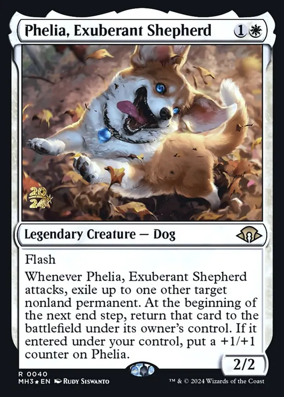 Phelia, Exuberant Shepherd [Modern Horizons 3 Promos]