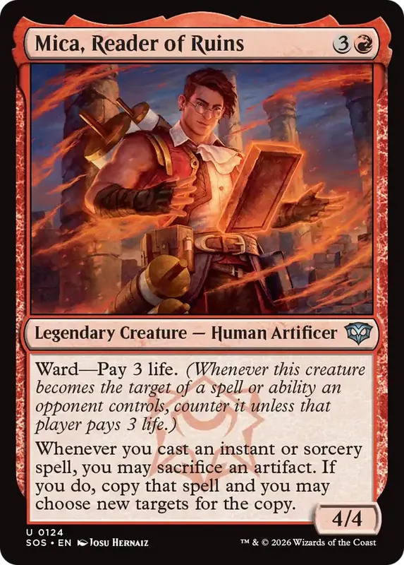 Mica, Reader of Ruins [Secrets of Strixhaven]