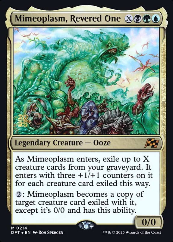 Mimeoplasm, Revered One [Aetherdrift Promos]