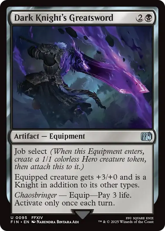 Dark Knight's Greatsword [FINAL FANTASY]