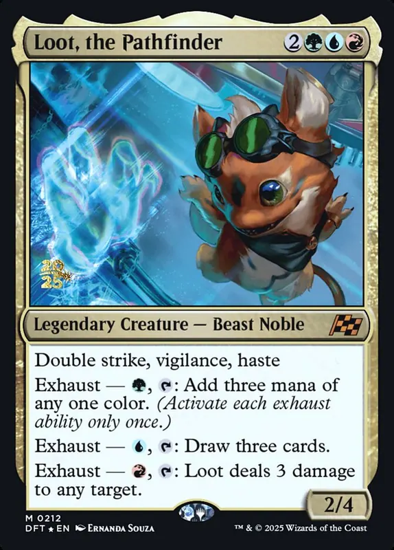 Loot, the Pathfinder [Aetherdrift Promos]