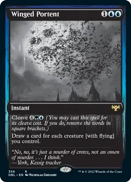 Winged Portent [Innistrad: Double Feature]