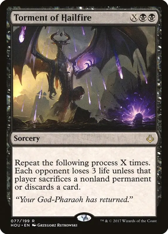 Torment of Hailfire [Hour of Devastation] - Español