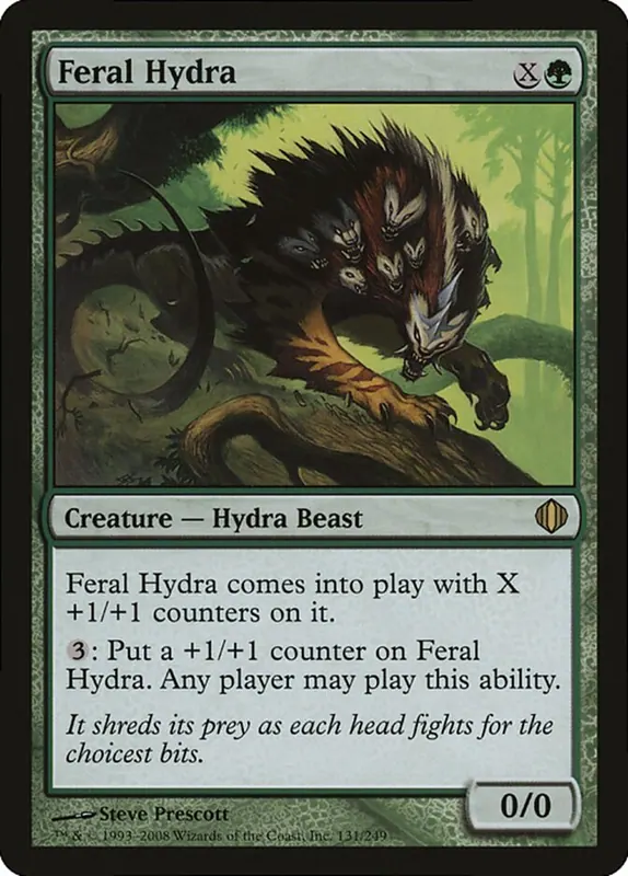 Feral Hydra [Magic Player Rewards 2009]