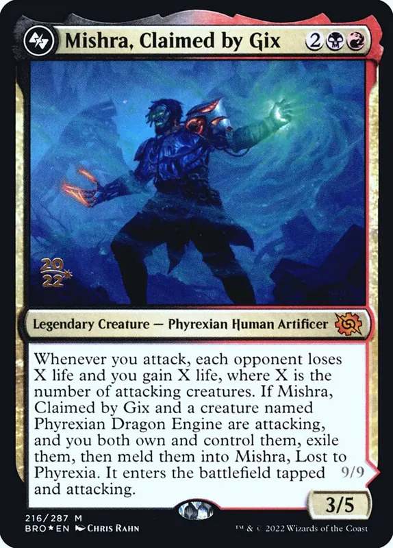 Mishra, Claimed by Gix [The Brothers' War Promos]