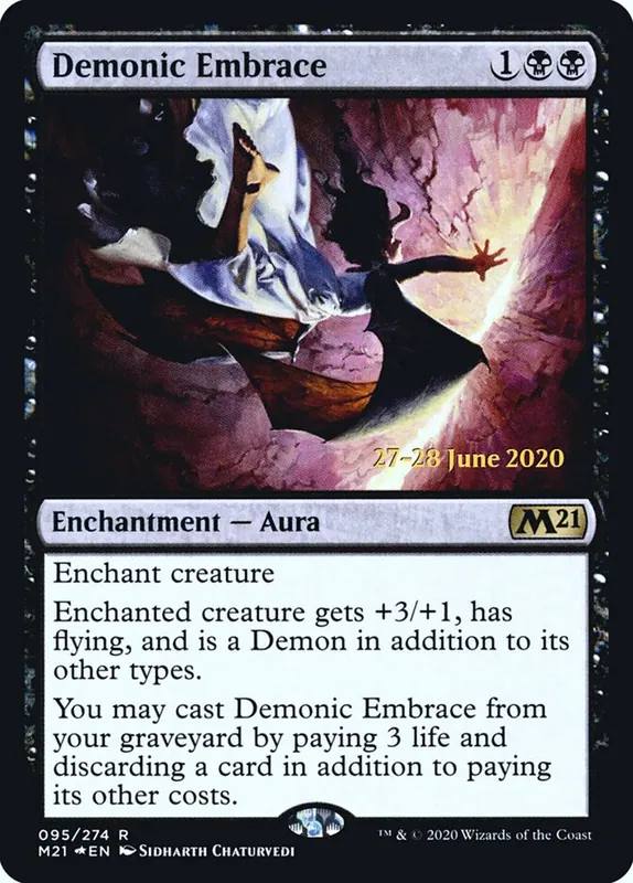 Demonic Embrace [Core Set 2021 Promos]