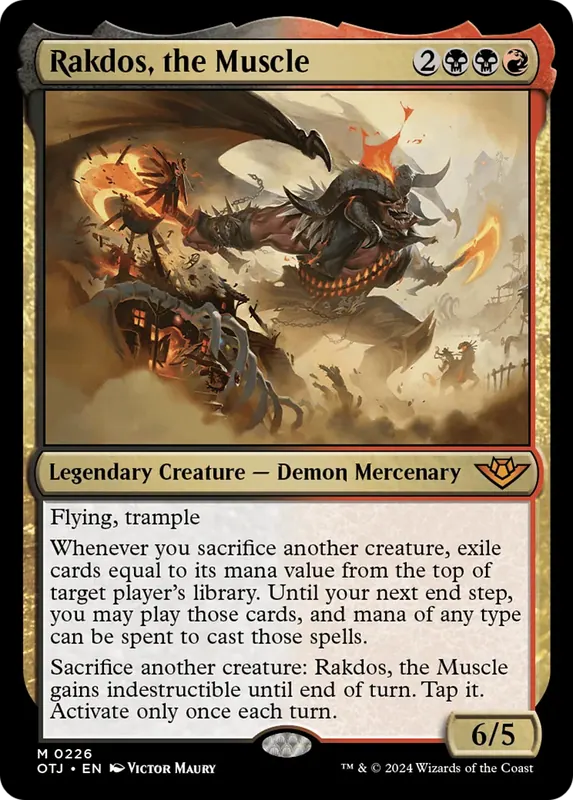 Rakdos, the Muscle - Español [Outlaws of Thunder Junction]