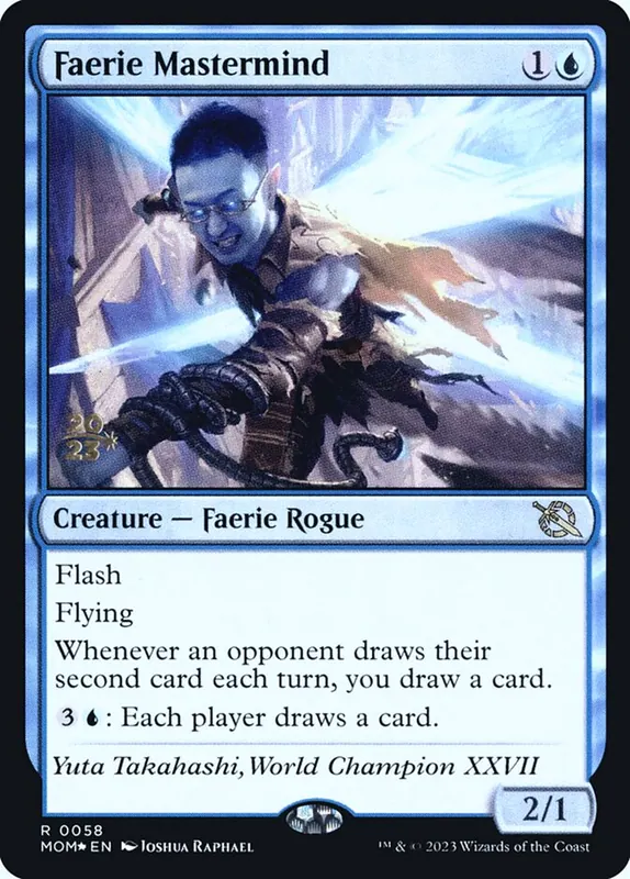 Faerie Mastermind [March of the Machine Promos]