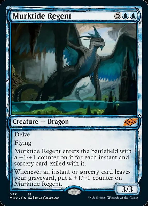 Murktide Regent (Sketch) [Modern Horizons 2] - Español
