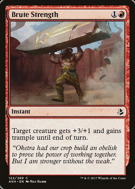 Brute Strength [Amonkhet]