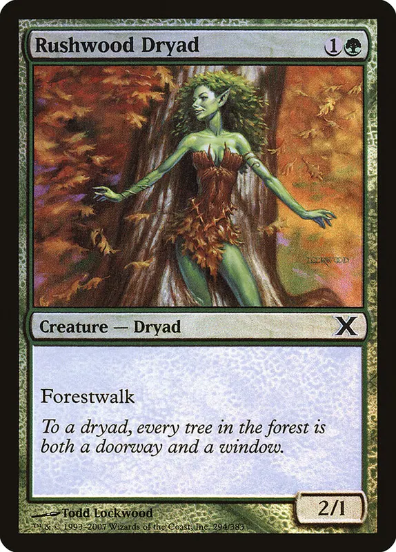 Rushwood Dryad [Tenth Edition]